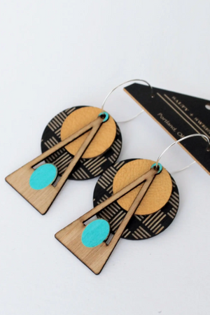 Geo Deco Earrings