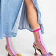 Load image into Gallery viewer, Candy Stripe Sheer Socks
